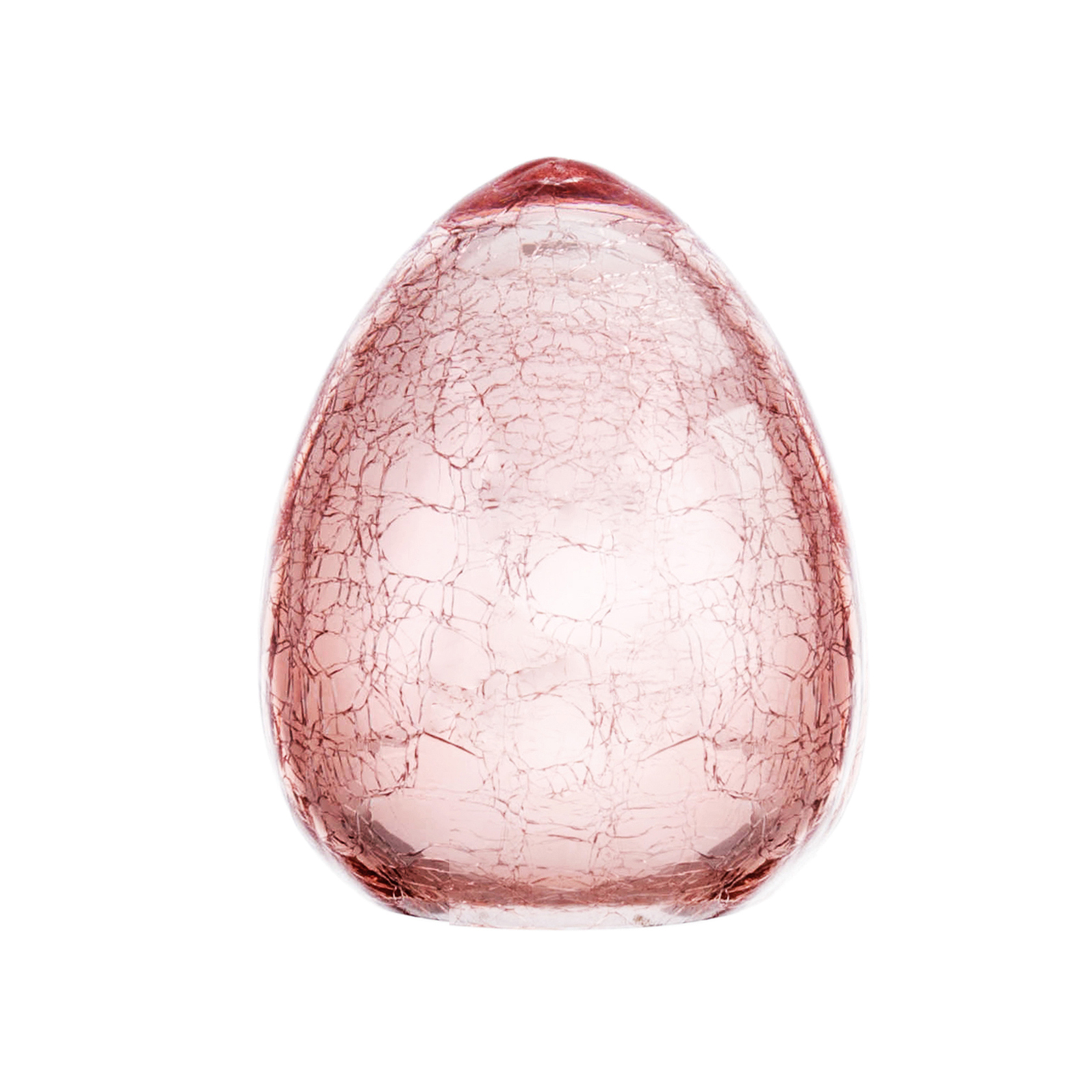 A57681RG	 *D4.7"H5.7" - GLASS EASTER EGG