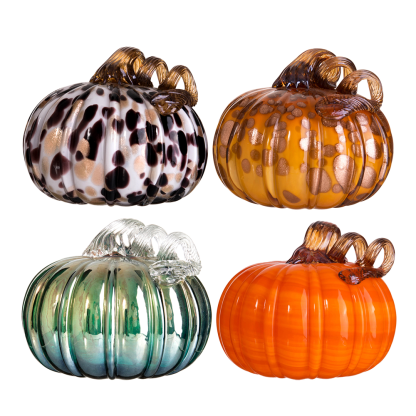 A79441ASST	 H:5.5" D:5.5" 4ASST COLORS HALLOWEEN PUMPKIN 2SETS/CASE