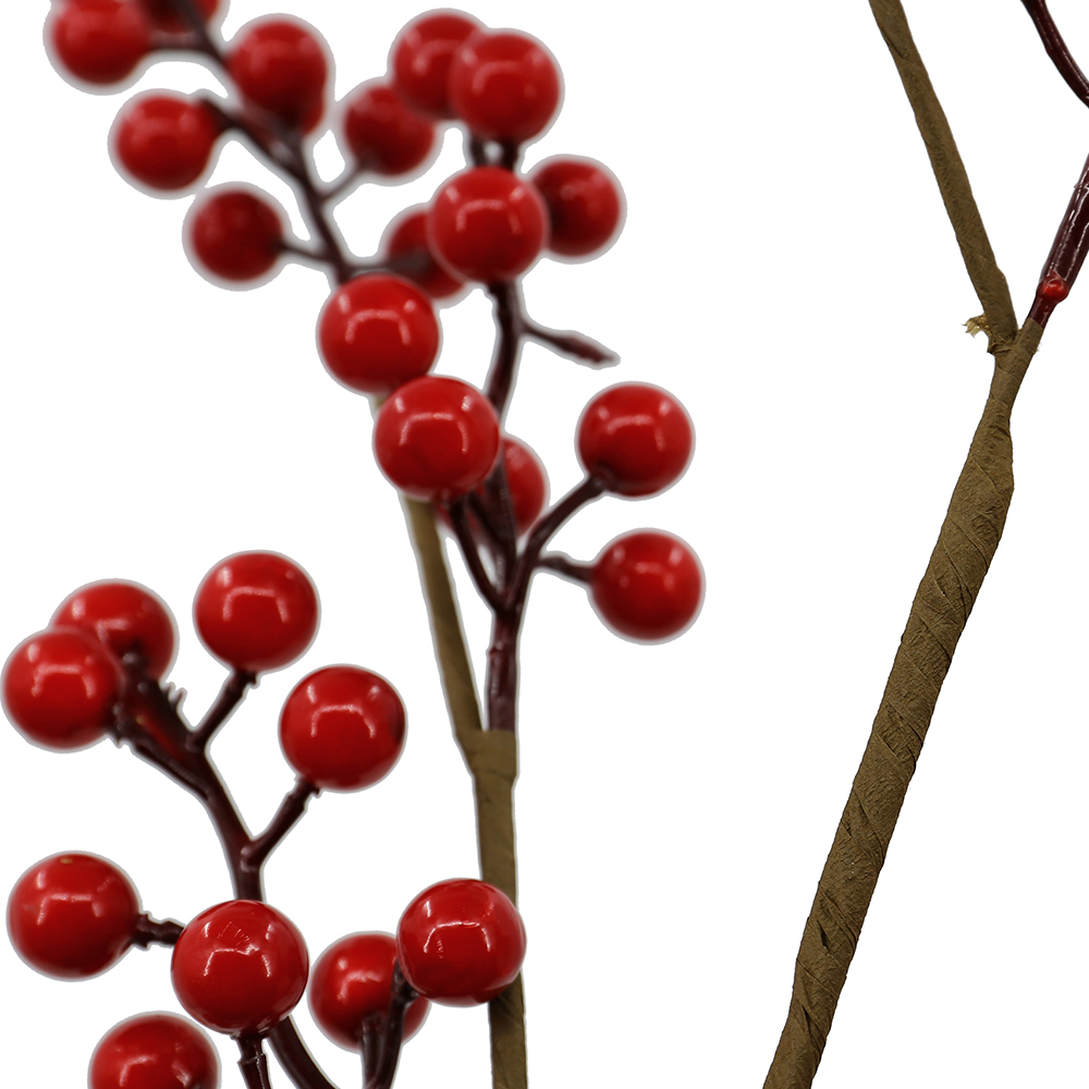 31280	 L19.7W4.7H0.8" - RED BERRY PICKS