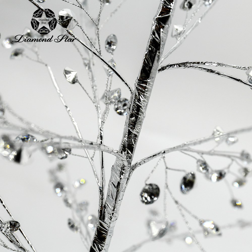 31270L	 L59.1" - CRYSTAL CHRISTMAS TREE TABLETOP