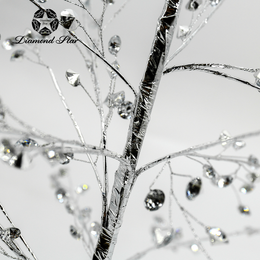 31270L	 L59.1" - CRYSTAL CHRISTMAS TREE TABLETOP