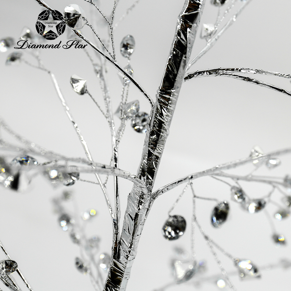 31270L	 L59.1" - CRYSTAL CHRISTMAS TREE TABLETOP