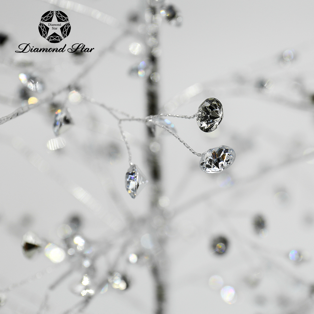 31270L	 L59.1" - CRYSTAL CHRISTMAS TREE TABLETOP