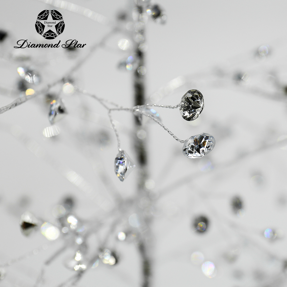 31270L	 L59.1" - CRYSTAL CHRISTMAS TREE TABLETOP