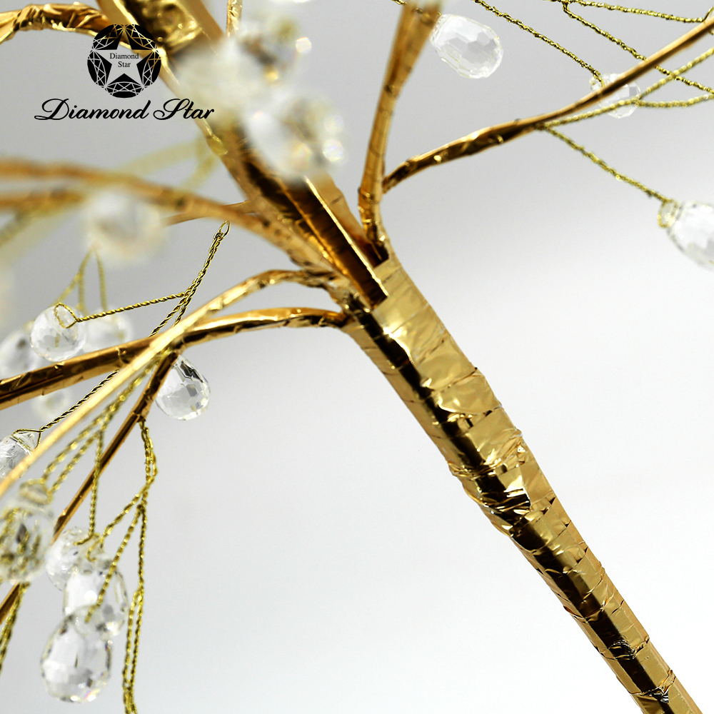31269-2	 *L16.5" - CRYSTAL CHRISTMAS TREE TABLETOP