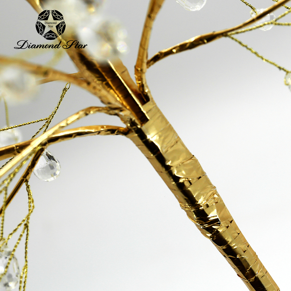 31269L	 L59.1" - CRYSTAL CHRISTMAS TREE TABLETOP