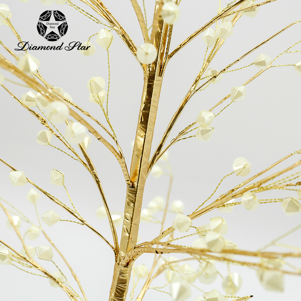 31271M	 *L47.2" - BEAD CHRISTMAS TREE TABLETOP