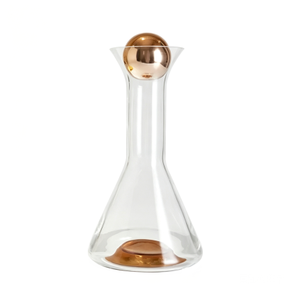 DS0194	 D6.7"H10.8" - GLASS DECANTER