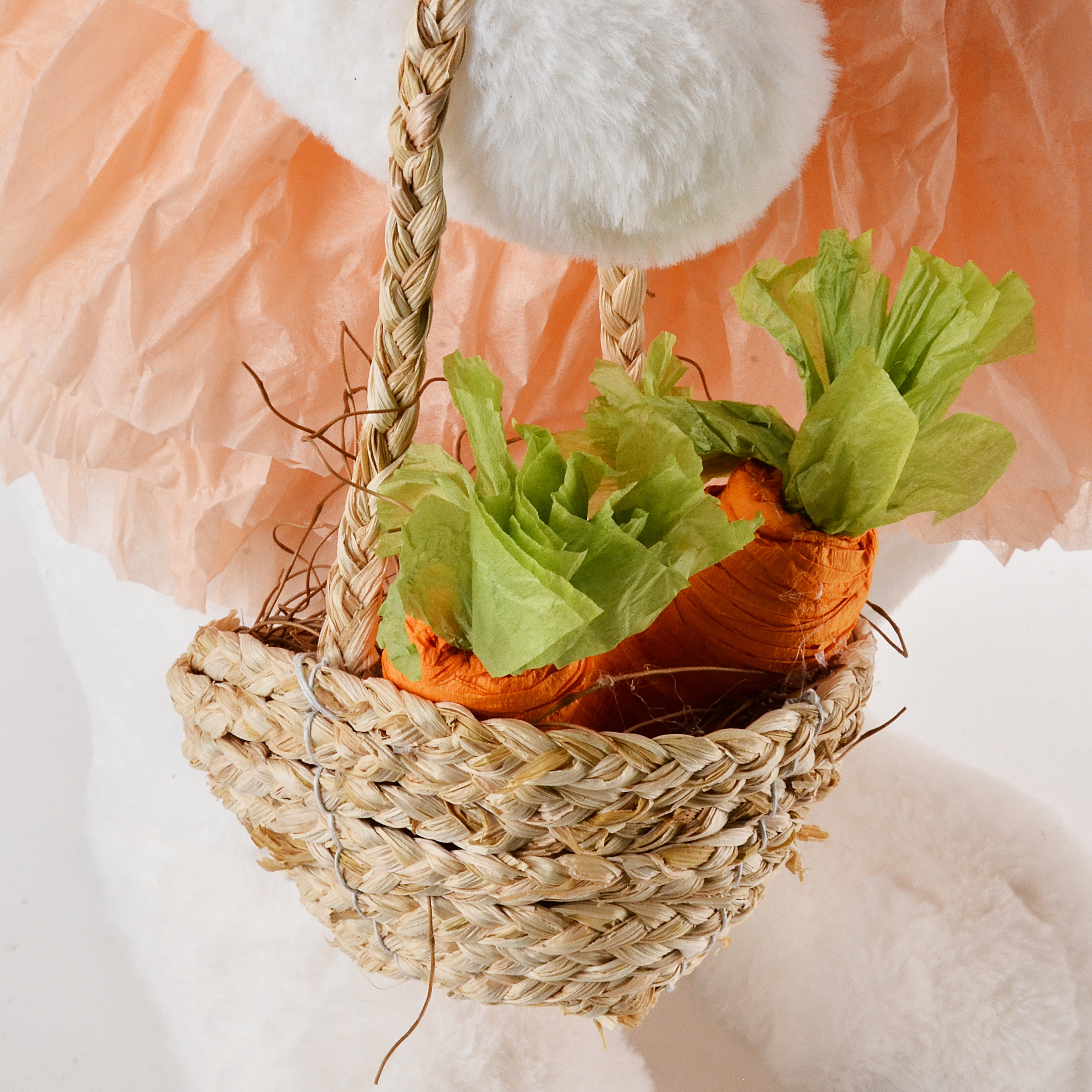 NE01005A2	 L9.45"W13.78H32.3" - EASTER RABBIT