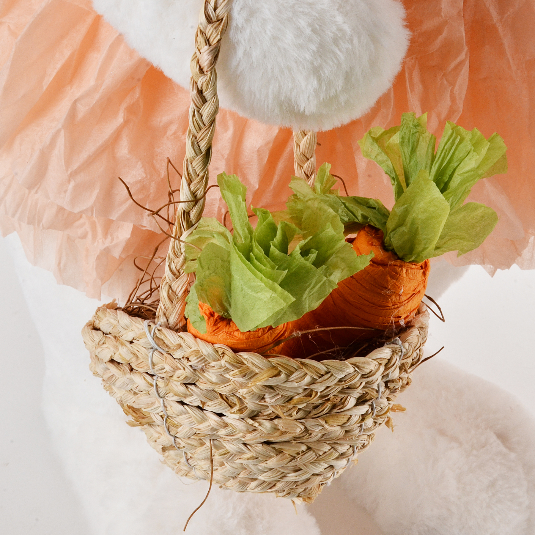 NE01005A2	 L9.45"W13.78H32.3" - EASTER RABBIT
