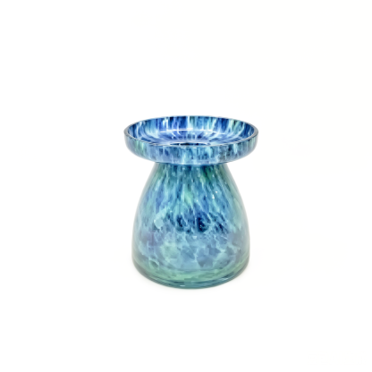 GA01033BL	 D5.5''H7.9''GLASS VASE12PCS/CASE