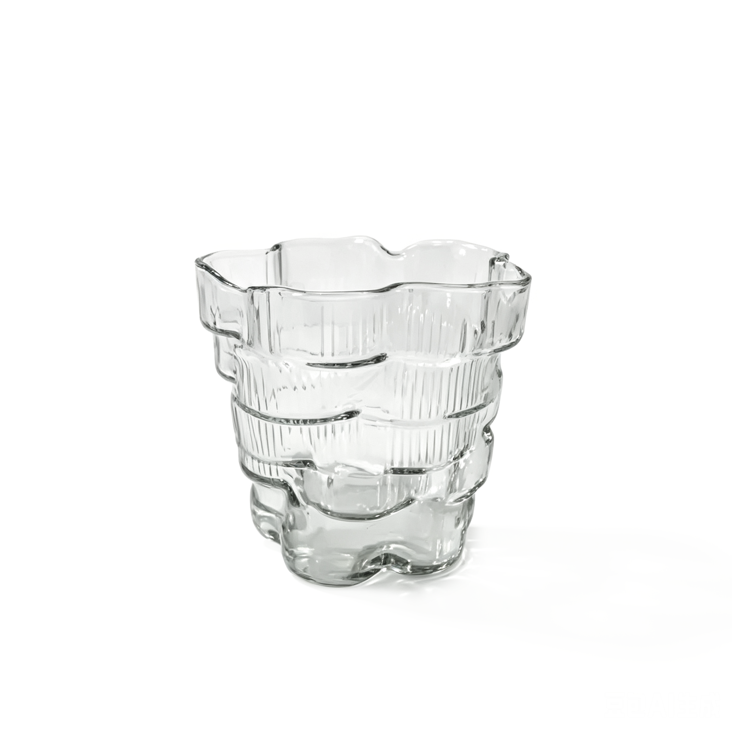 GA01058	 D6.5''H8.7''GLASS VASE6PCS/CASE