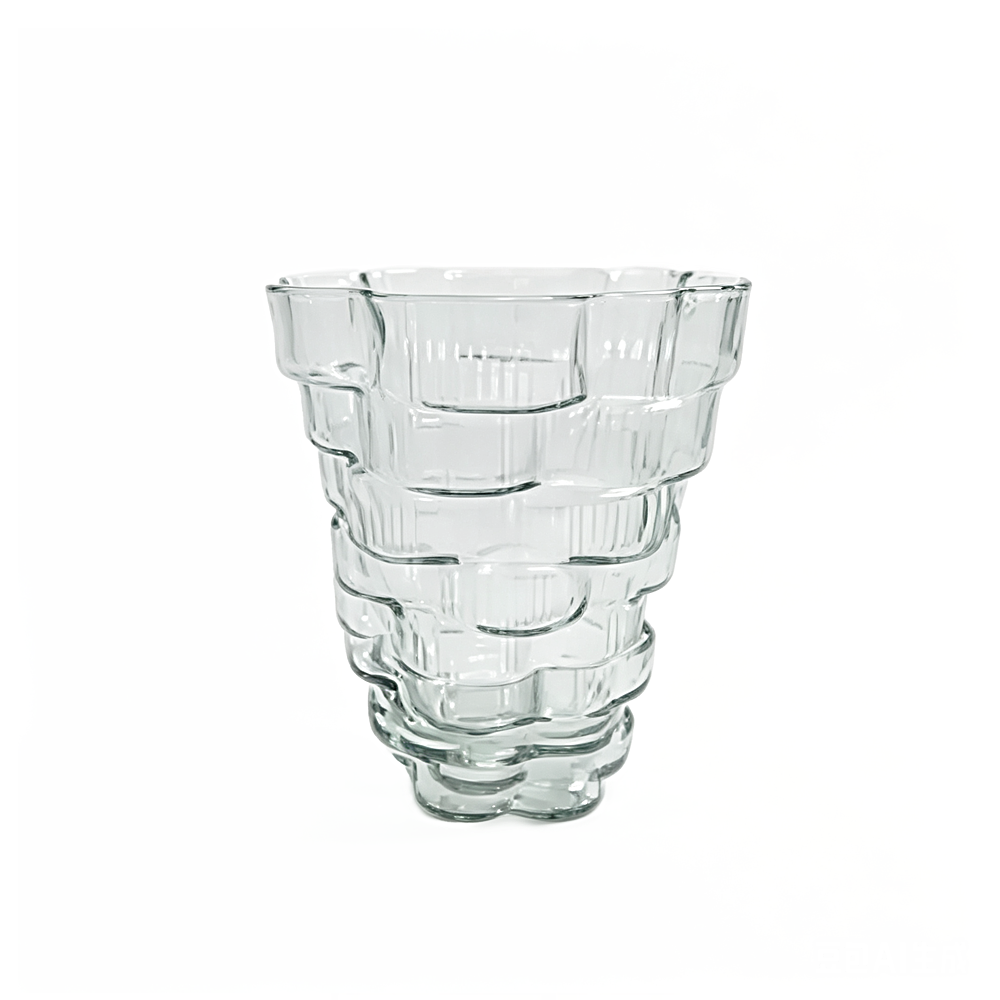 GA01059	 D6.5''H12''GLASS VASE6PCS/CASE