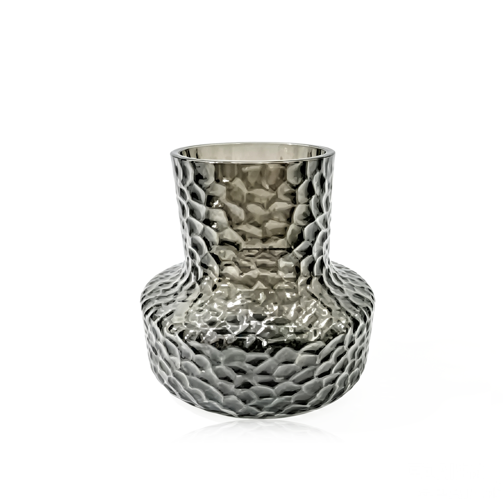 GA01060BK	 D6.3''H8.7''GLASS VASE6PCS/CASE
