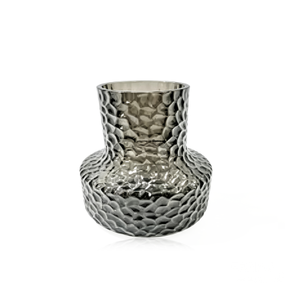 GA01060BK	 D6.3''H8.7''GLASS VASE6PCS/CASE