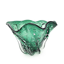 GA02009GR L13''W12''H9.5''GLASS ACCESSORY