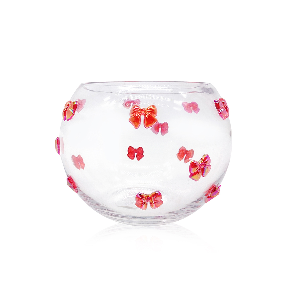 GA11003RD D6''H4''GLASS BALL