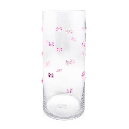 GA11007PK D5''H12'GLASS VASE