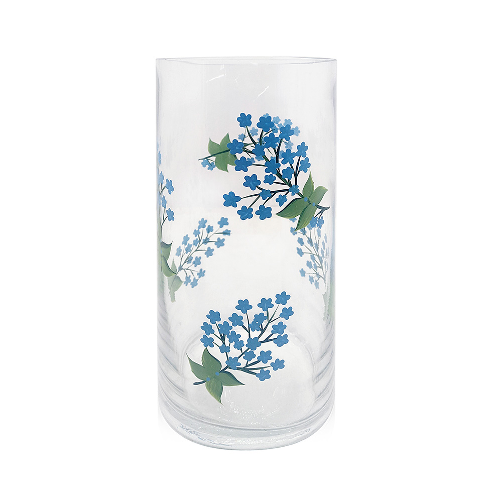 D5"H10"GLASS VASE