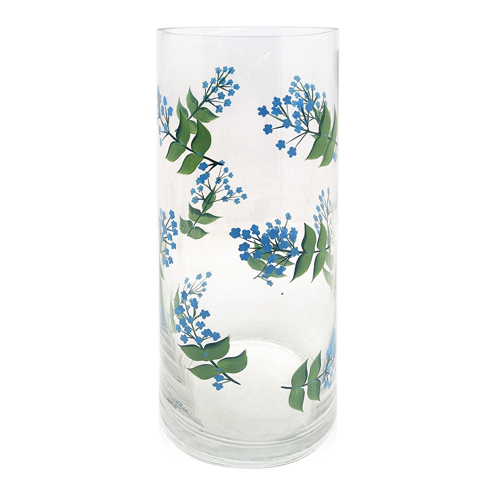 D5"H12"GLASS VASE