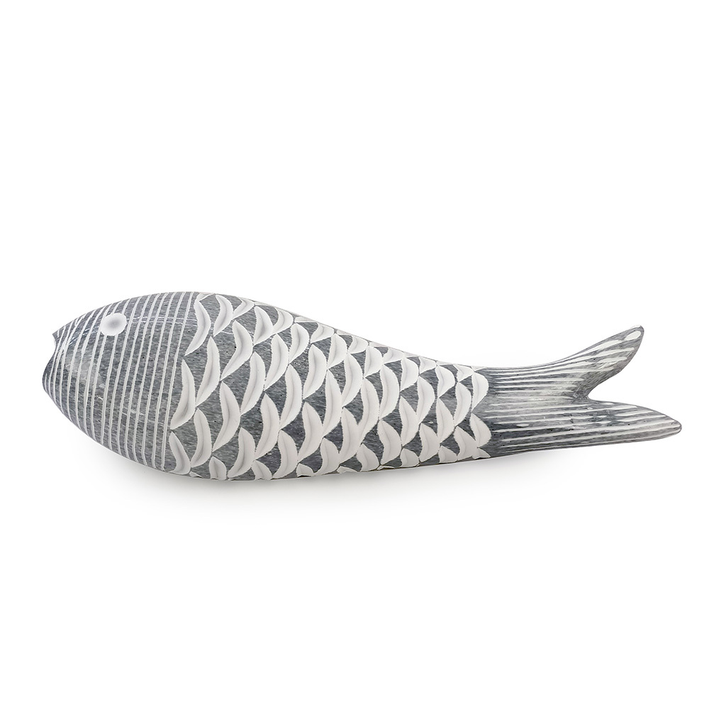 L16''W6''H3''GLASS FISH