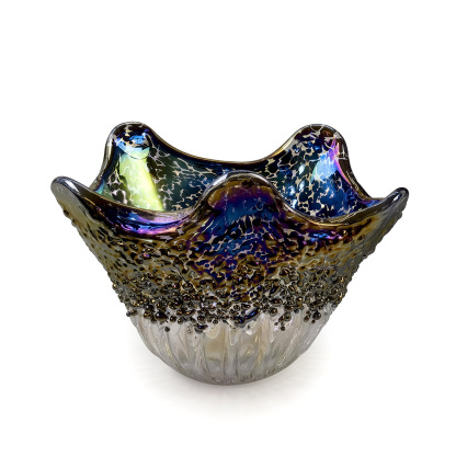 L10''W8''H8''GLASS BOWL