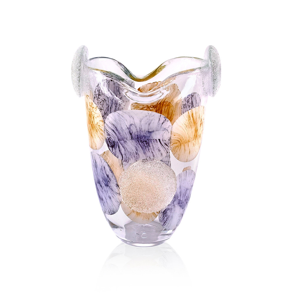 L9''W8''H12''GLASS VASE