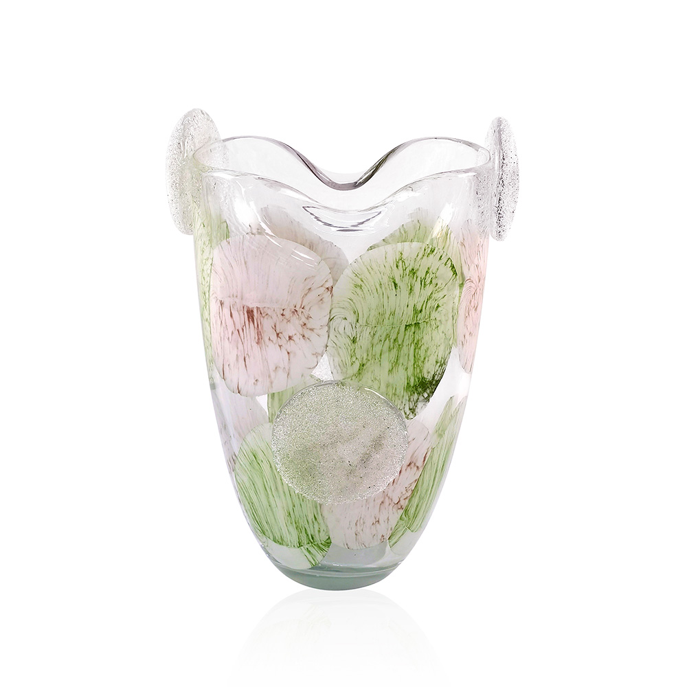 L9''W8''H12''GLASS VASE