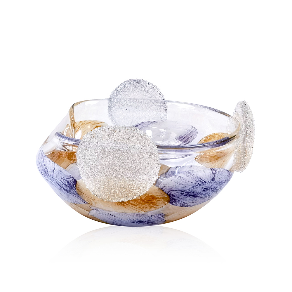 L11''W10''H6''GLASS BOWL