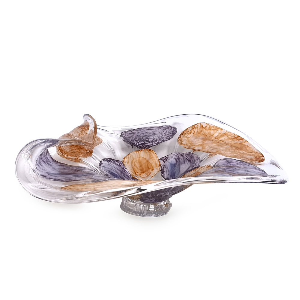 L20''W18''H7''GLASS BOWL