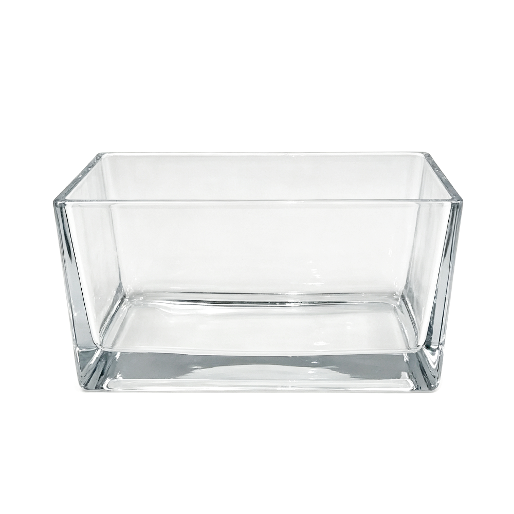 GA15037	 L4''W4''H8''GLASS BOWL