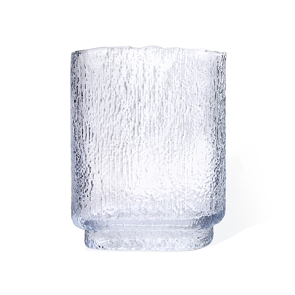 GA26001	 L7.9W3.7"H9.8" - GLASS VASE