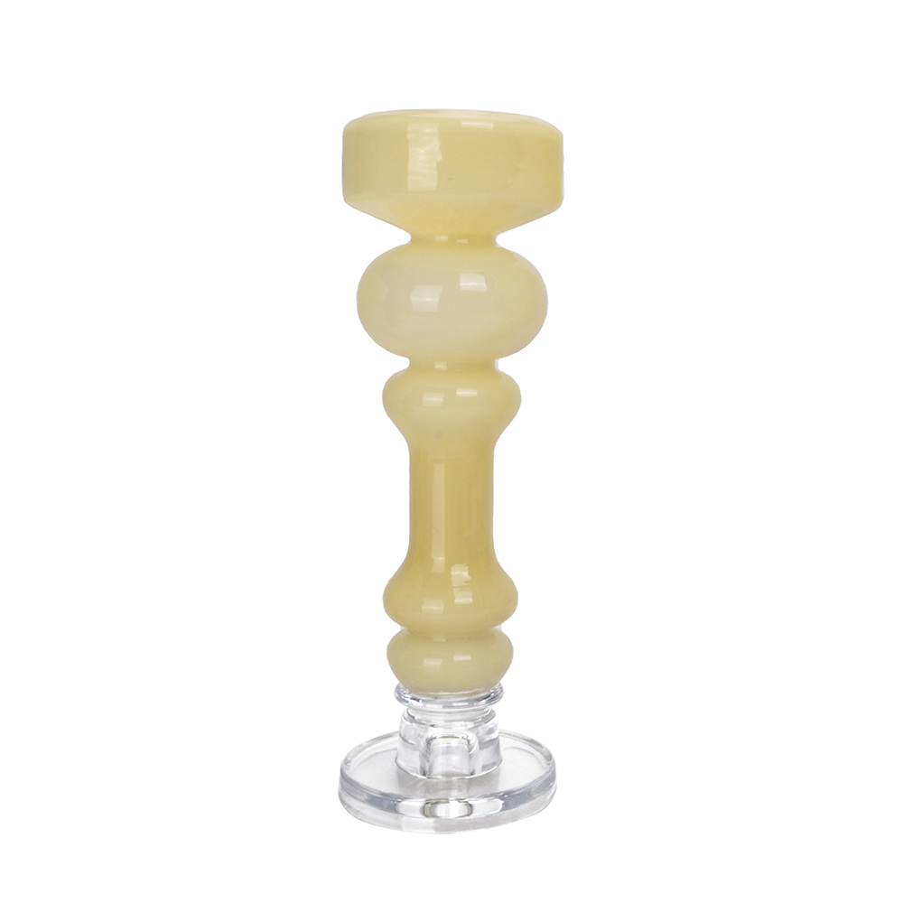 D4.3"H11.4" - GLASS CANDLEHOLDER