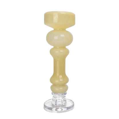 D4.3"H13.4" - GLASS CANDLEHOLDER