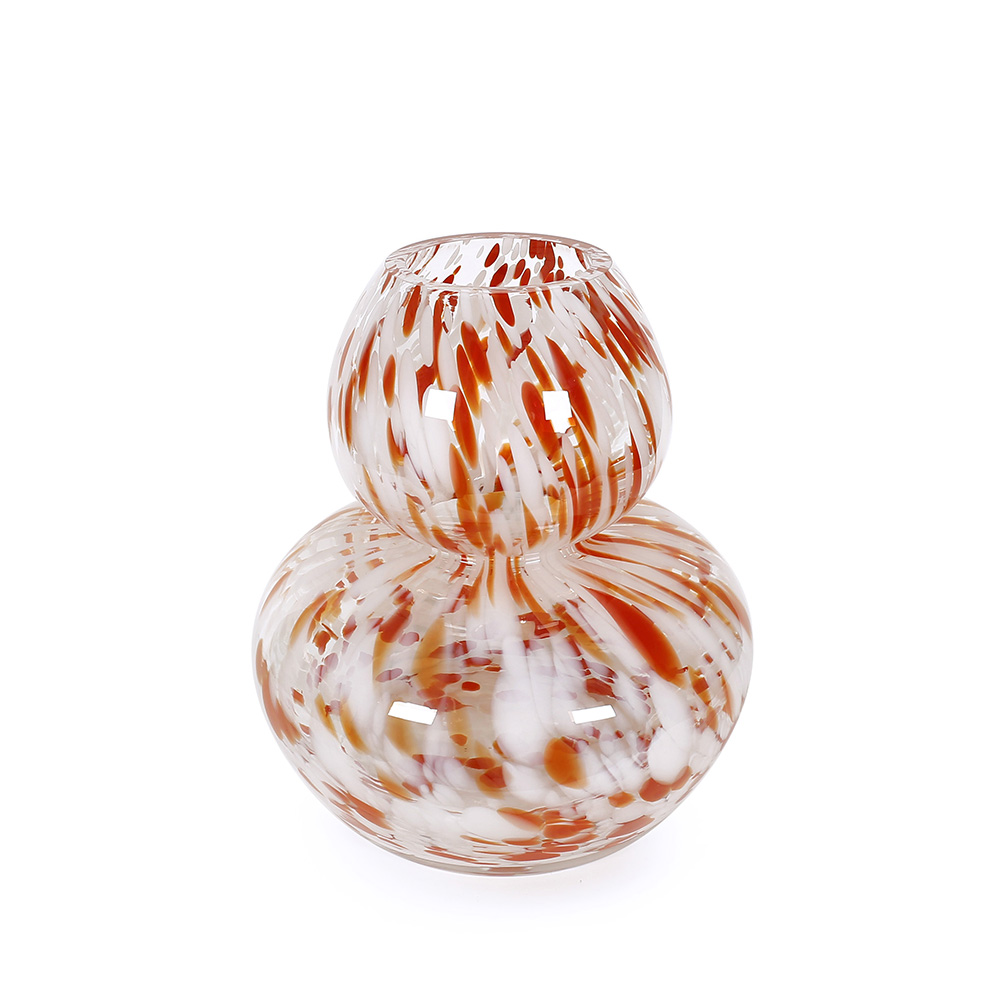 D8.5''H10.5''GLASS VASE