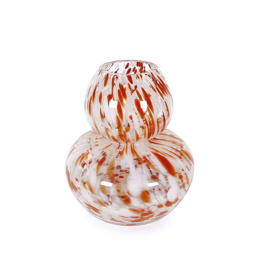 D8.5''H10.5''GLASS VASE