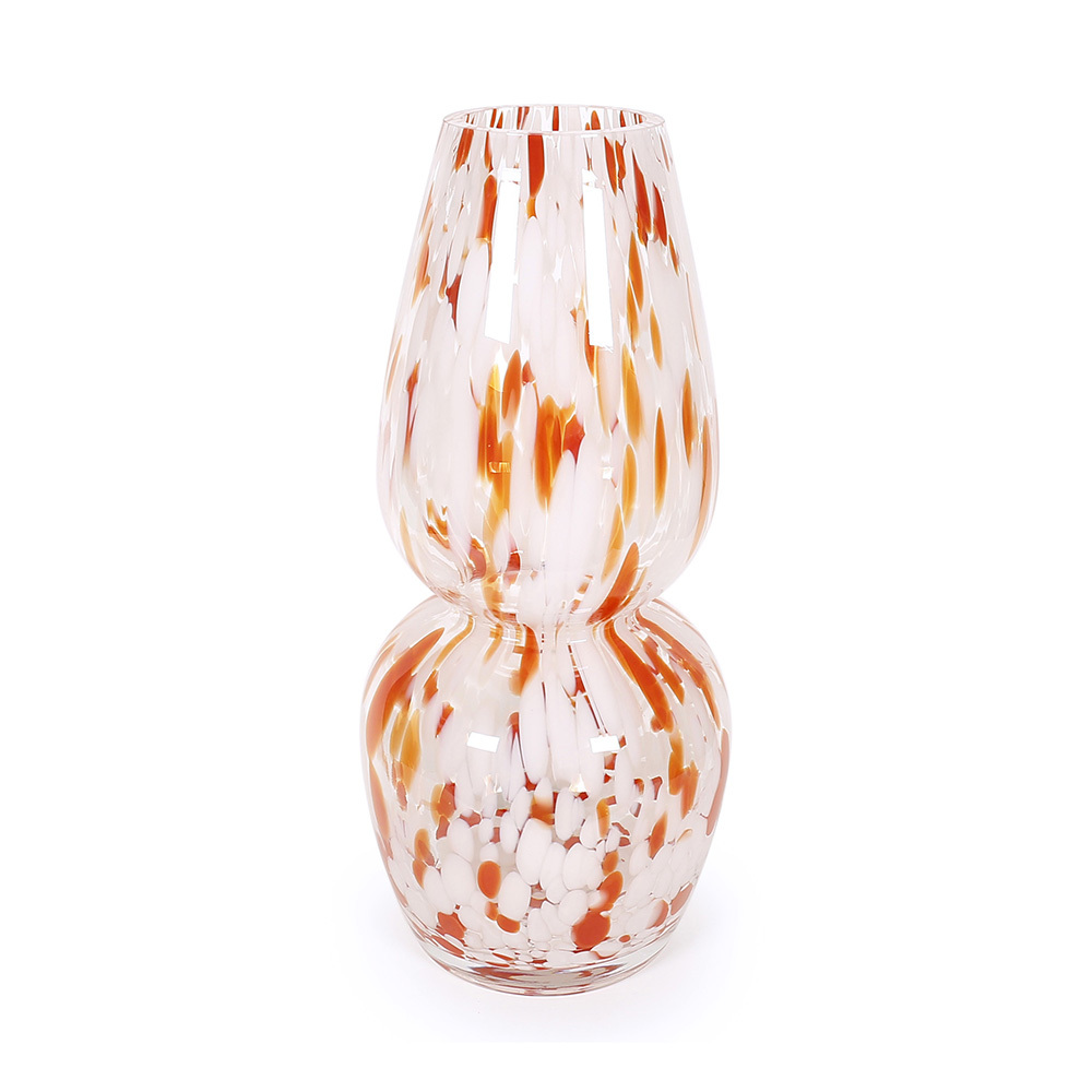 D6''H13.5''GLASS VASE