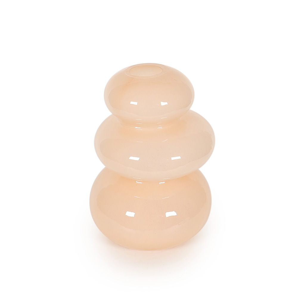 D6.5''H9''GLASS VASE