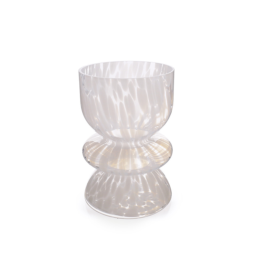 D6.5''H9.5''GLASS VASE