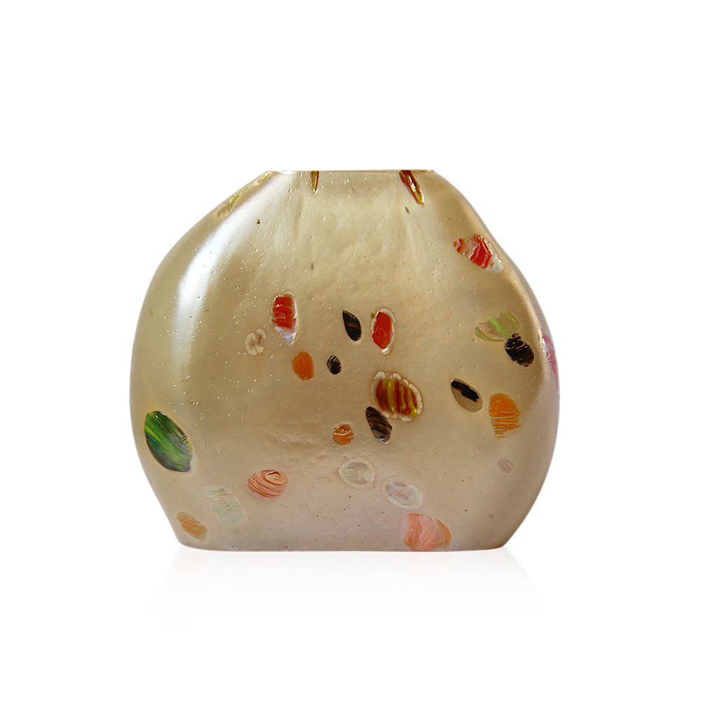 L9.5''W4''H9''GLASS VASE