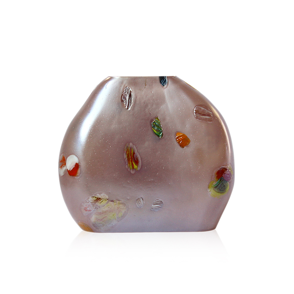 L9.5''W4''H9''GLASS VASE