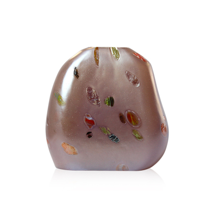 L8.5''W3.5''H9.5''GLASS VASE