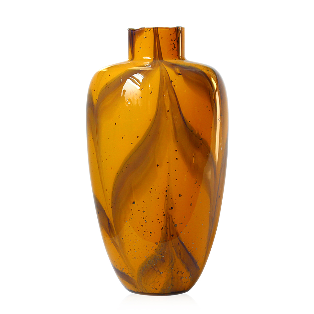 D8.5''H15.5''GLASS VASE