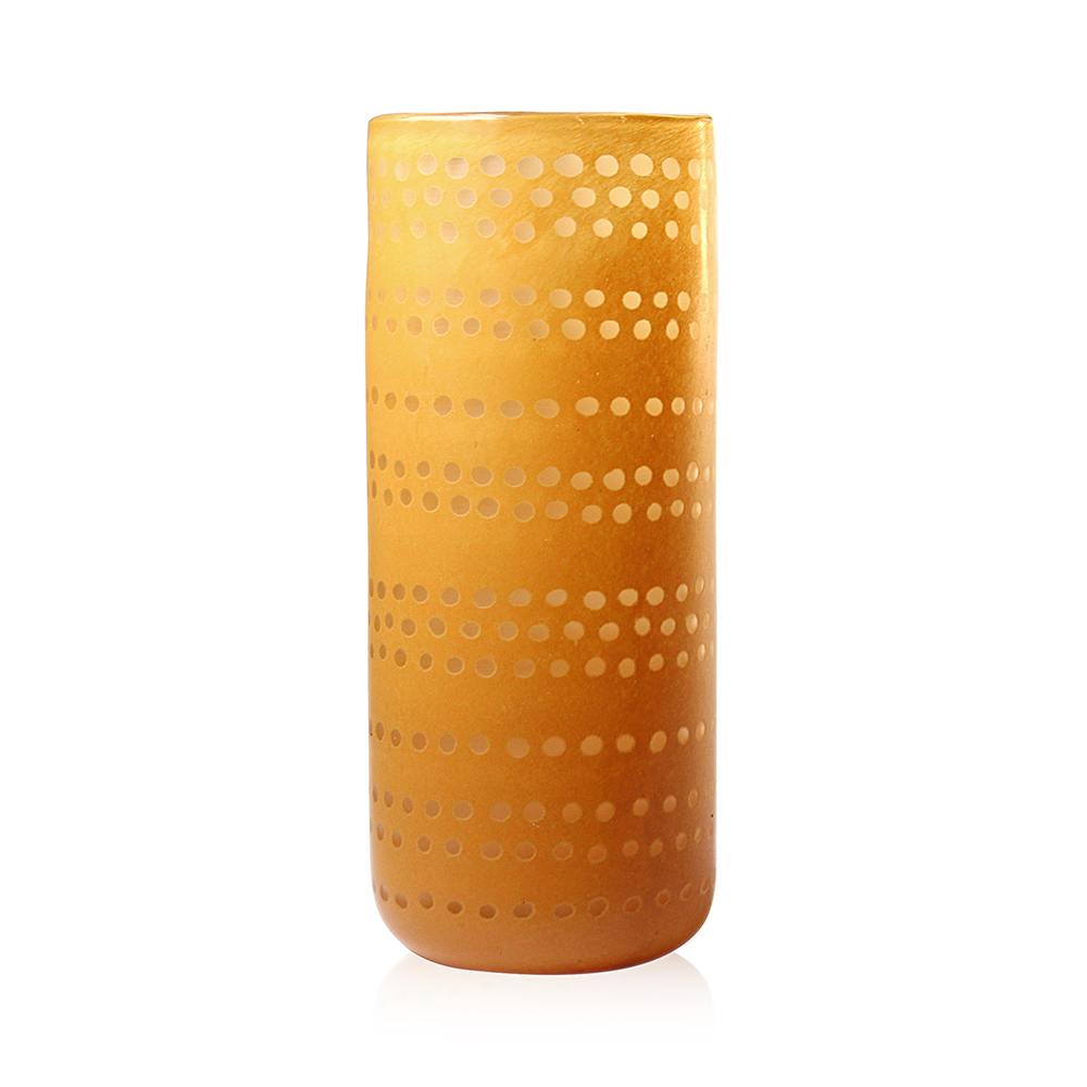 D5.5''H13.5''GLASS VASE