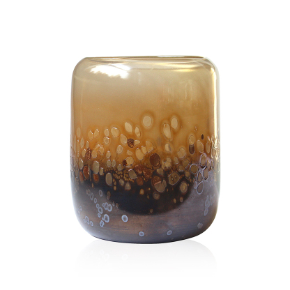 GA27020MT D7''H8.5''GLASS VASE