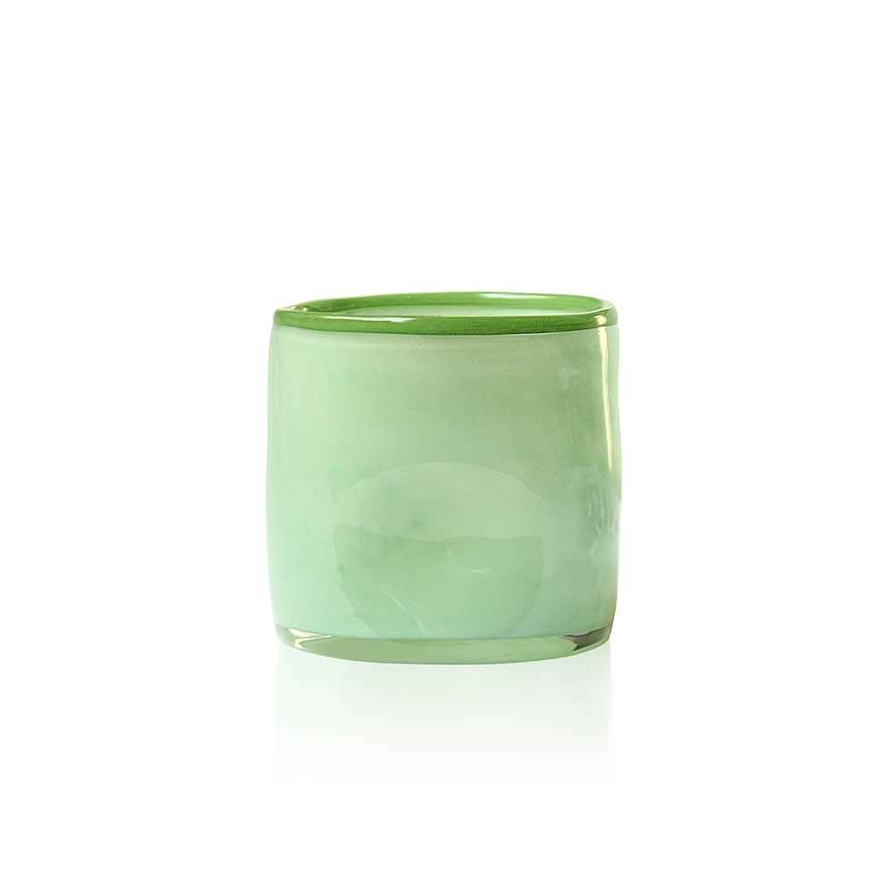 GA27023GR D4''H4''GLASS VASE