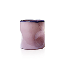 GA27025PR D6''H6.5''GLASS VASE