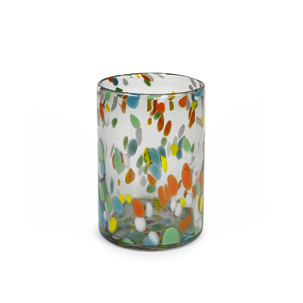 D6''H8.5''GLASS VASE