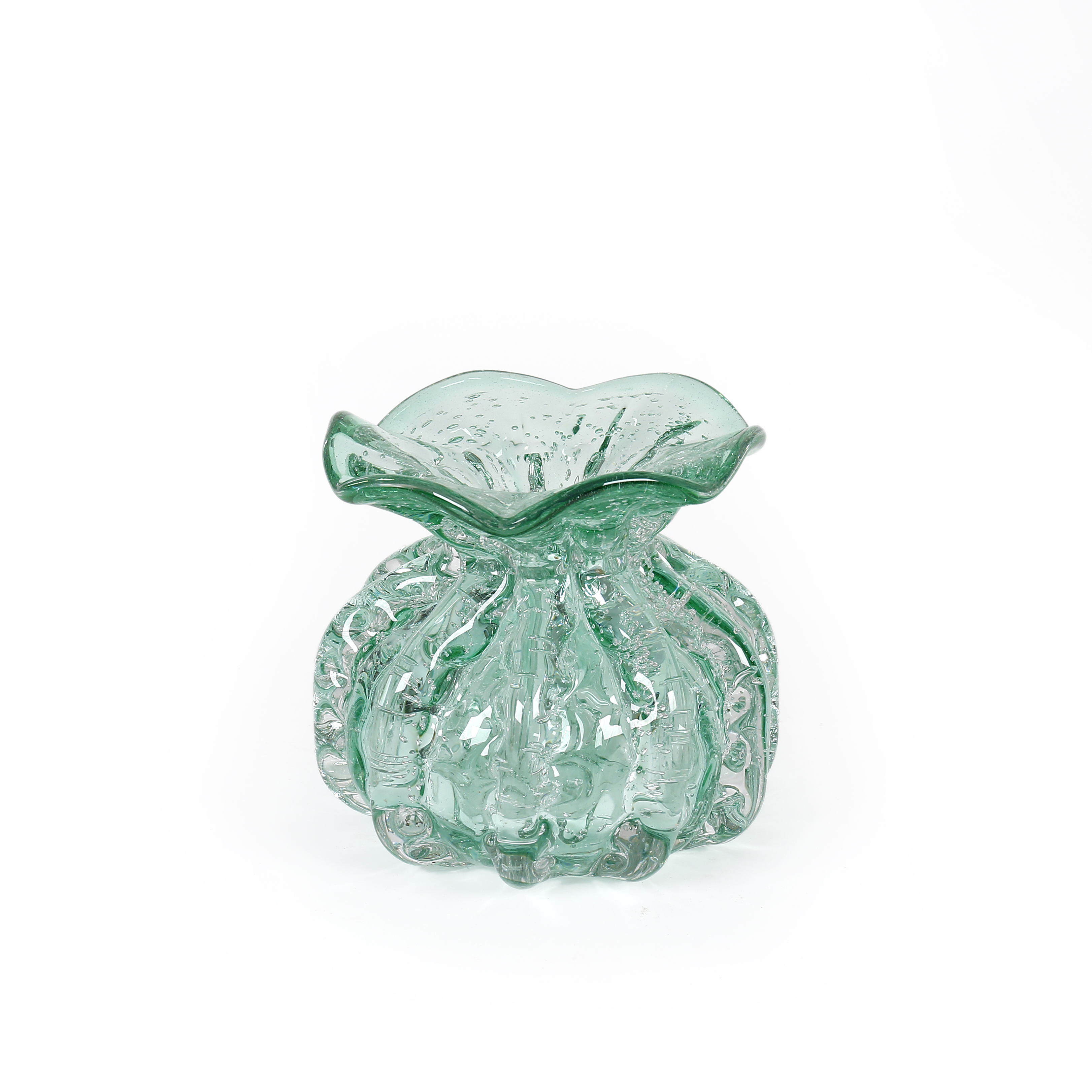 D4.5''H4.5''GLASS VASE