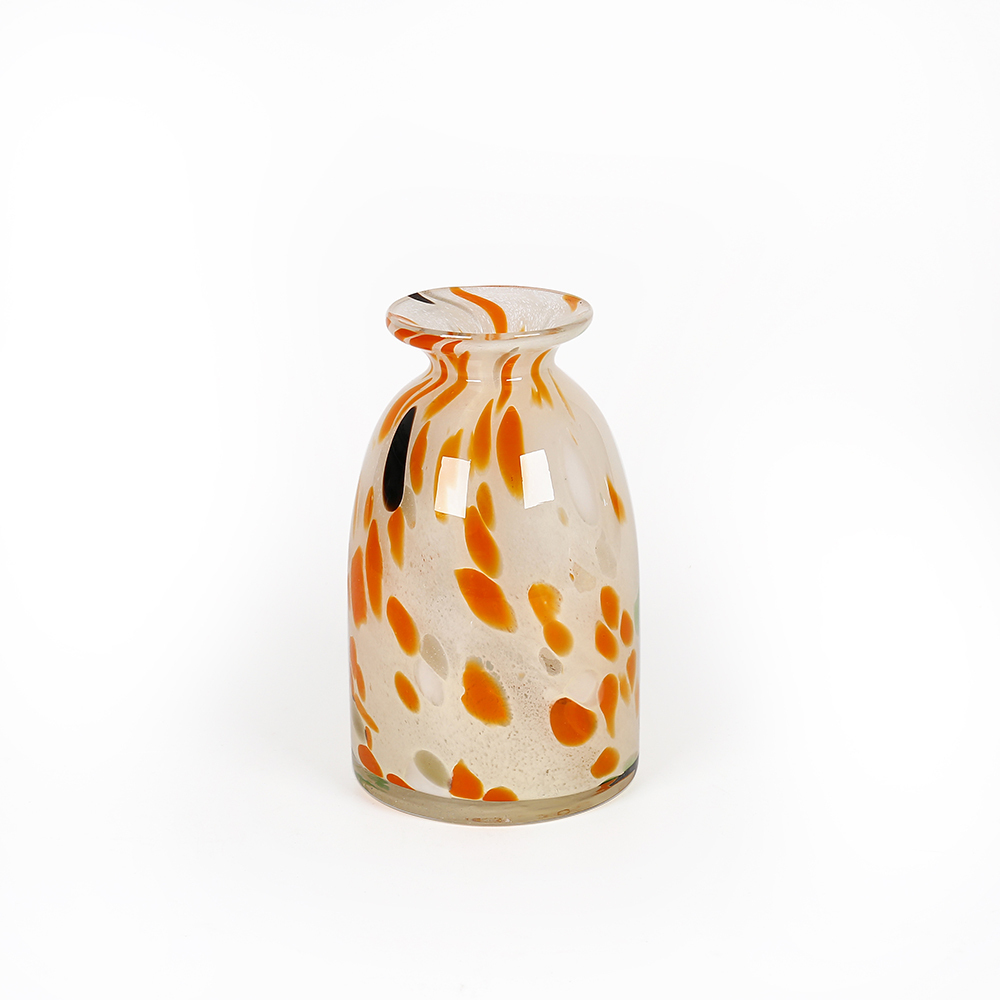 D3.5''H6.5''GLASS VASE